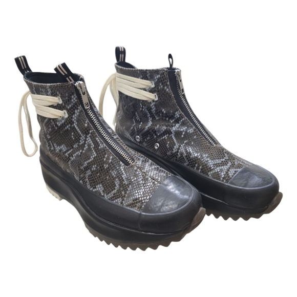 Converse Run Star Hike Snake High Top Colour Engine Smoke/Black/Egret M8 W9.5 - Picture 2 of 12